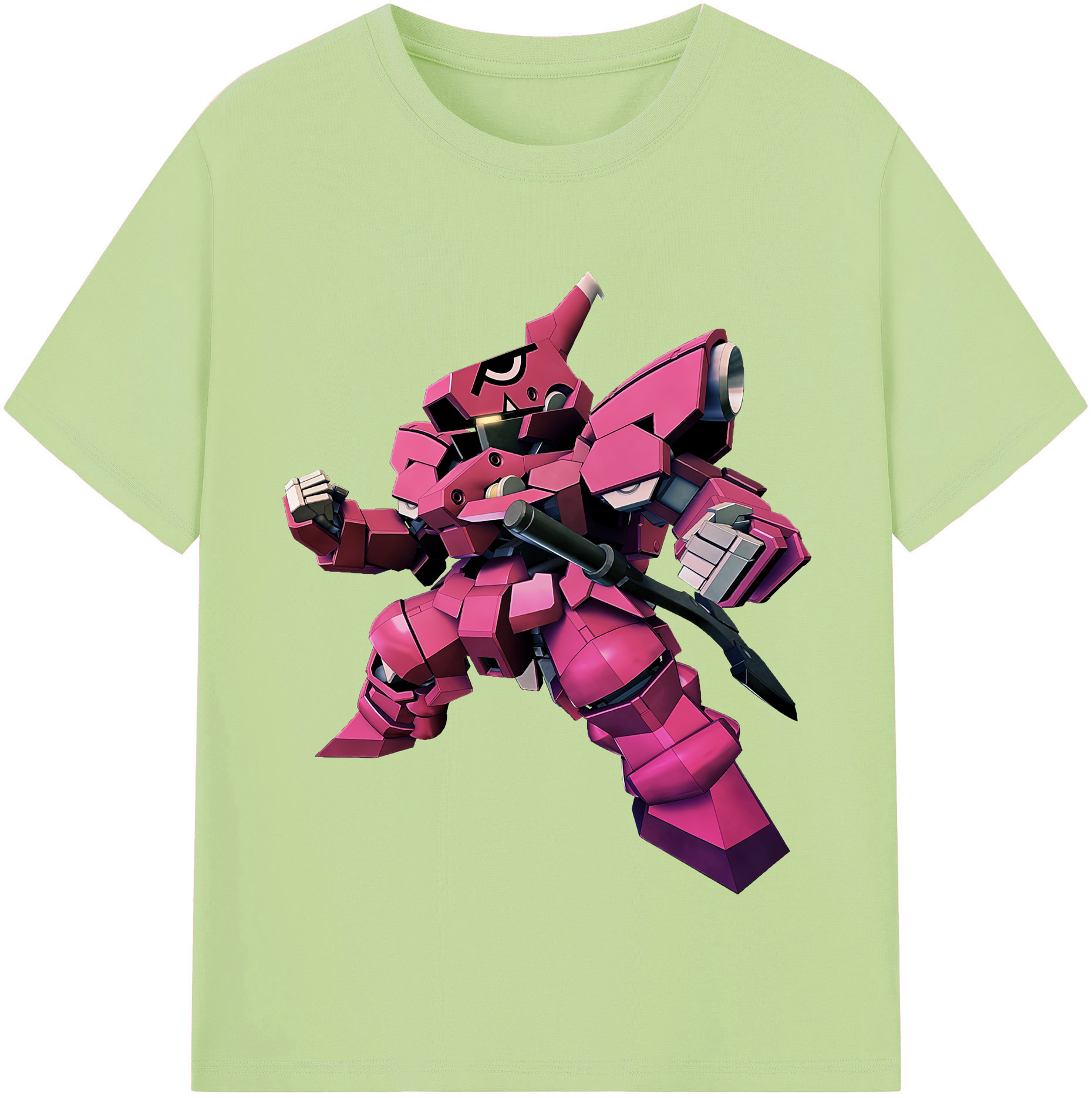 （画像用） 機動戦士ガンダム Mobile Suit Gundam 綿100％半袖Tシャツ（フロントプリント）